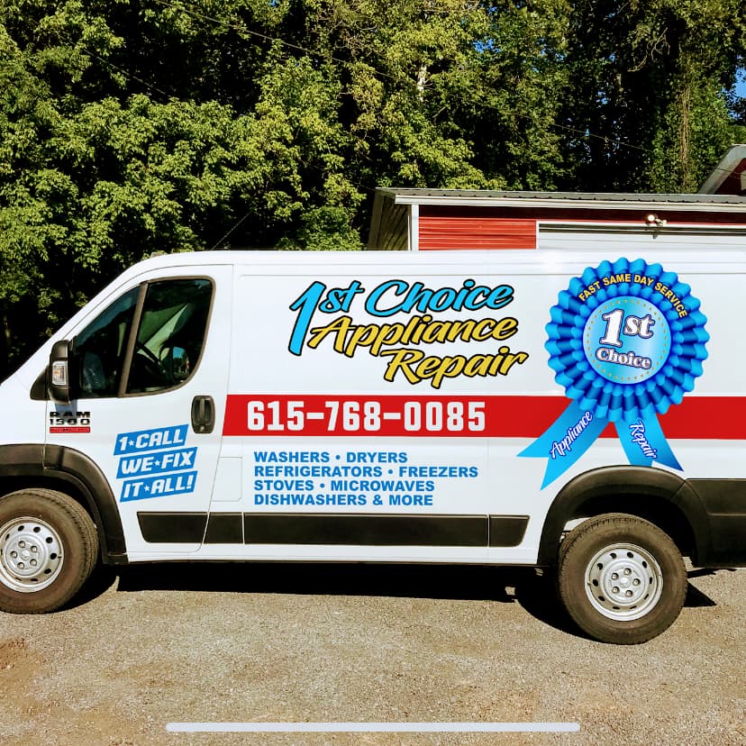 1st Choice service van — commercial ice machine repair in Nashville, TN